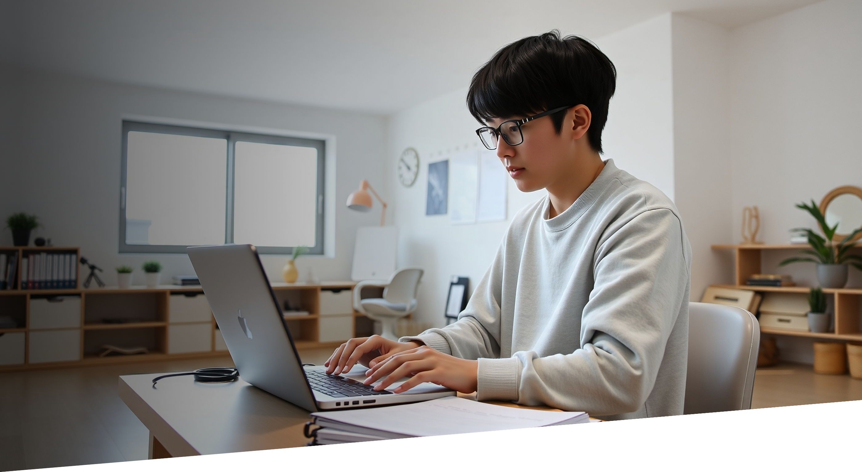 オンライン学習の様子